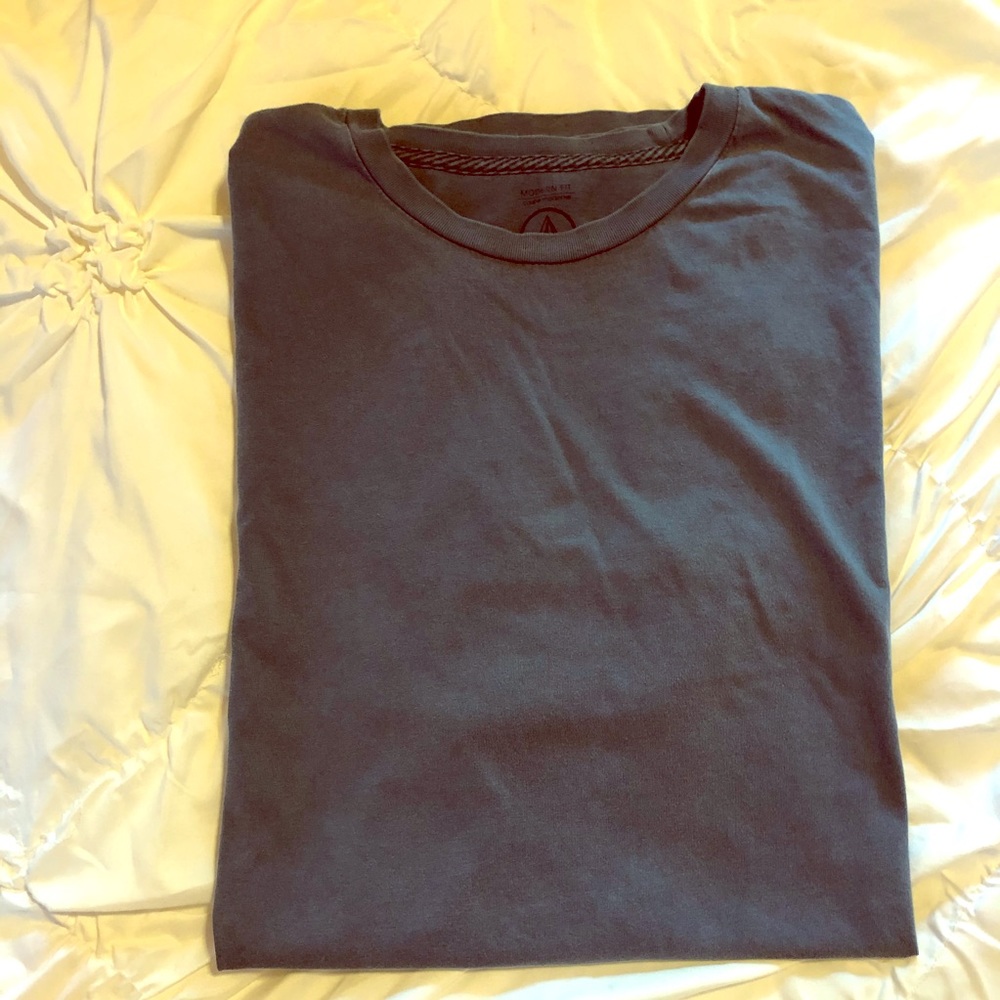 Greyish/Green Volcom tee